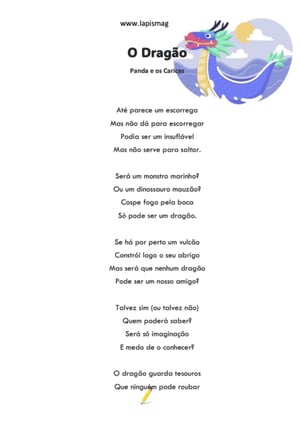 O Dragão, ficha pdf nº1