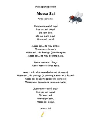 Mosca Sai, ficha pdf nº1