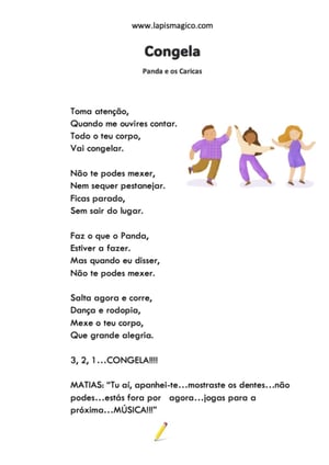 Congela, ficha pdf nº1 Congela, ficha pdf nº1
