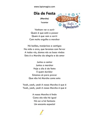 Dia de Festa, ficha pdf nº1