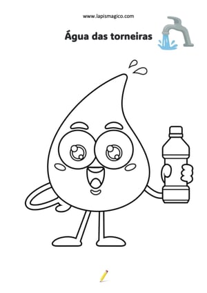 A água das torneiras, ficha pdf nº2