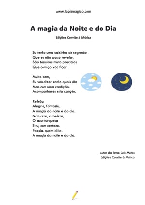A Magia da Noite e do Dia, ficha pdf nº1
