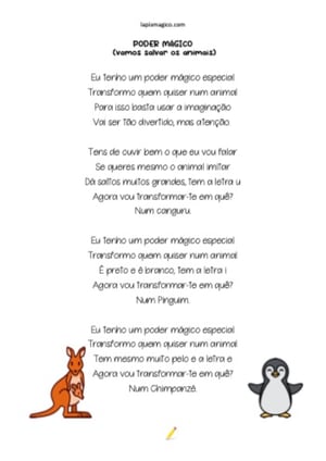 Poder Mágico, ficha pdf nº1
