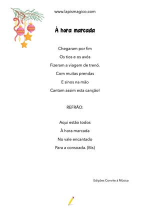 À Hora Marcada, ficha pdf nº1