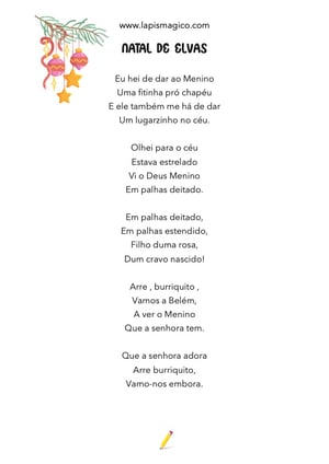 Natal de Elvas, ficha pdf nº1