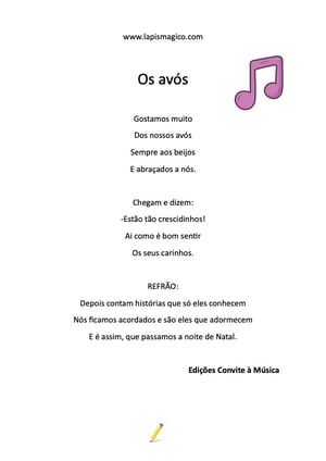 Os Avós, ficha pdf nº1