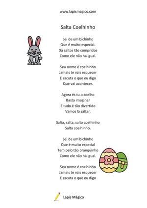 Salta Coelhinho, ficha pdf nº1