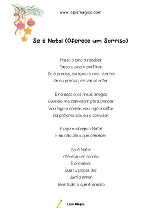 Se É Natal, ficha pdf nº1
