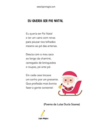 Eu queria ser Pai Natal, ficha pdf nº1