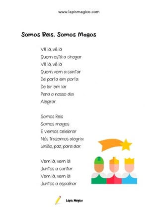 Somos Reis, Somos Magos, ficha pdf nº1