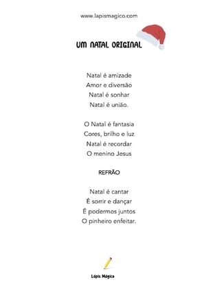 Um Natal Original, ficha pdf nº1