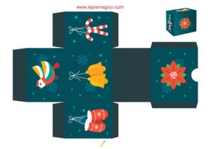 Atividades de cortar e colar de Natal, ficha PDF nº5