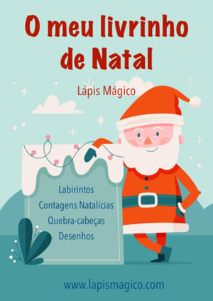Atividades de cortar e colar de Natal, ficha PDF nº6