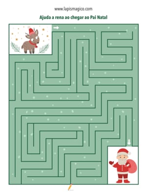 Labirintos de Natal, ficha PDF nº1