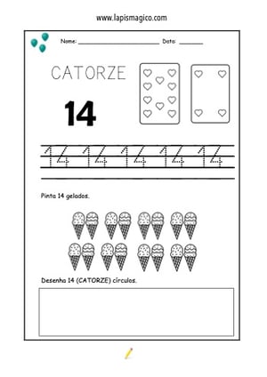 Número catorze, ficha pdf nº1