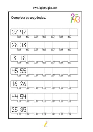 Sequências e regularidades, ficha pdf nº14