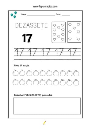 Número dezassete, ficha pdf nº1