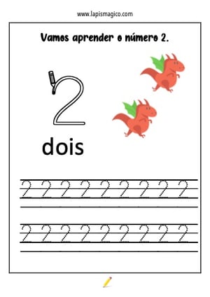 Número dois, ficha pdf nº2