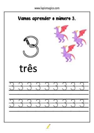 Número três, ficha pdf nº2 Número três, ficha pdf nº2