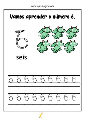 Número seis, ficha pdf nº2