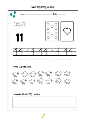 Número onze, ficha pdf nº1