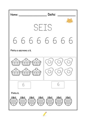 Número seis, ficha pdf nº3