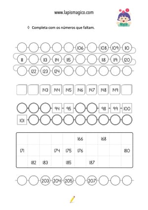 Sequências e regularidades, ficha pdf nº24