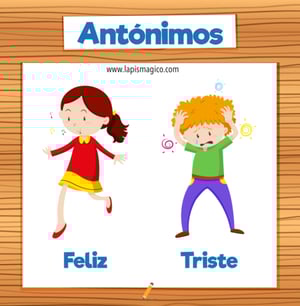 Antónimos, ficha pdf nº1