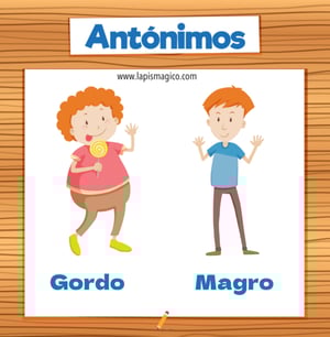 Antónimos, ficha pdf nº4