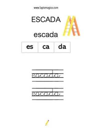 Escada, ficha pdf nº1