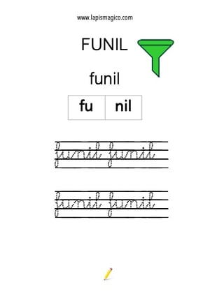 Funil, ficha pdf nº1