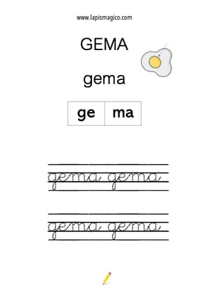 Gema, ficha pdf nº1