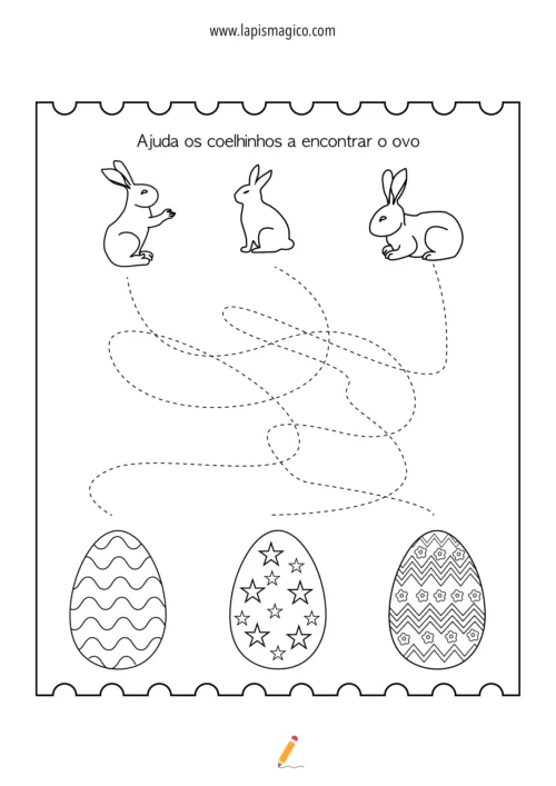 Atividades didáticas de Páscoa, ficha pdf nº16