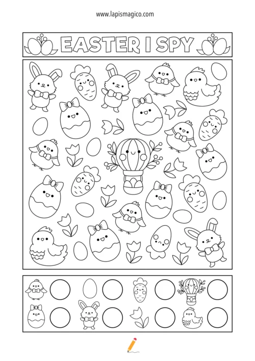 Atividades didáticas de Páscoa, ficha pdf nº17