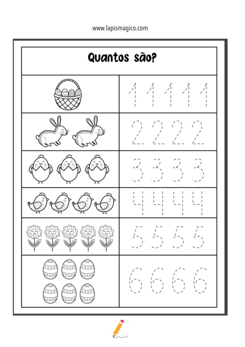 Atividades didáticas de Páscoa, ficha pdf nº19