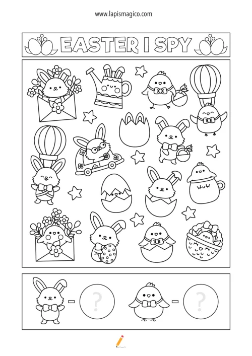 Atividades didáticas de Páscoa, ficha pdf nº21