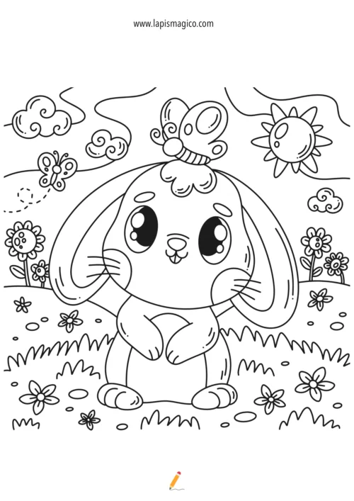 Desenhos de Páscoa para colorir, ficha pdf nº3