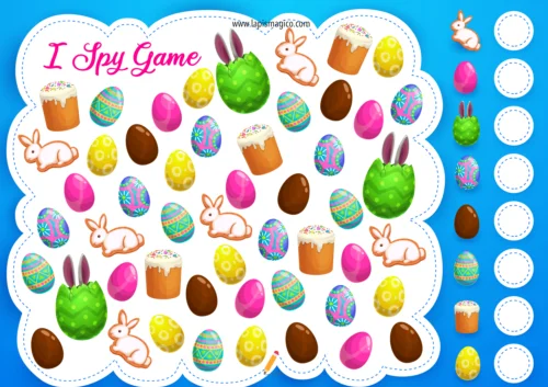 Jogos de Páscoa, ficha pdf nº6