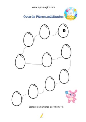 Atividades didáticas de Páscoa, ficha pdf nº14