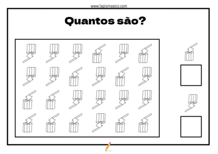 Quantidades, ficha pdf nº17