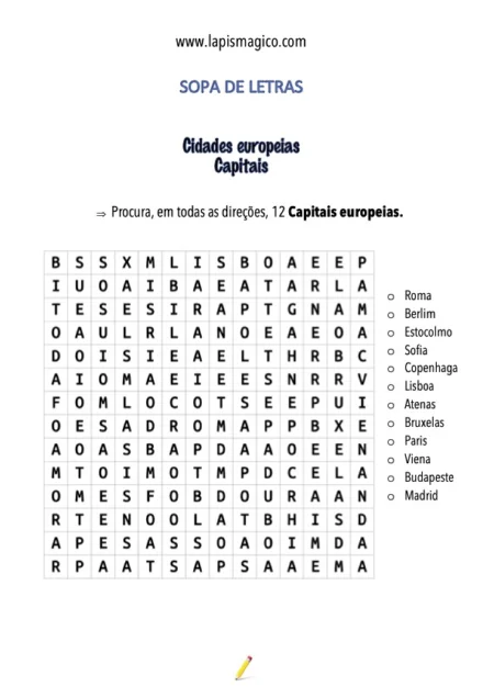 Cidades, ficha pdf nº2