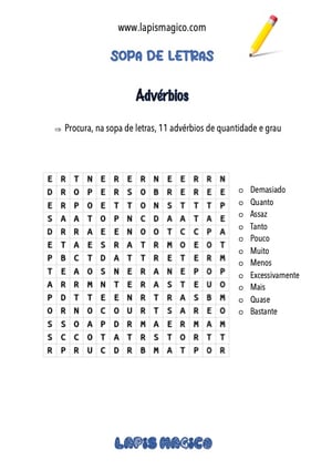 Advérbios, ficha pdf nº1