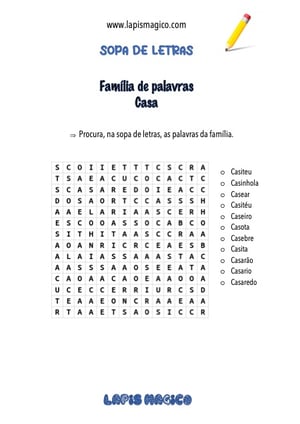 Família, ficha pdf nº2