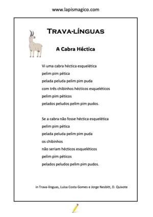 A cabra héctica, ficha pdf nº1