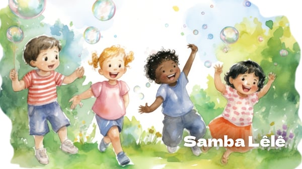 Samba Lêlê, cantiga de roda