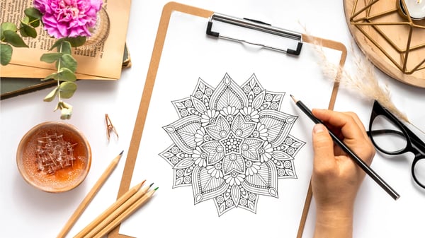 Desenhos de mandalas para imprimir e colorir