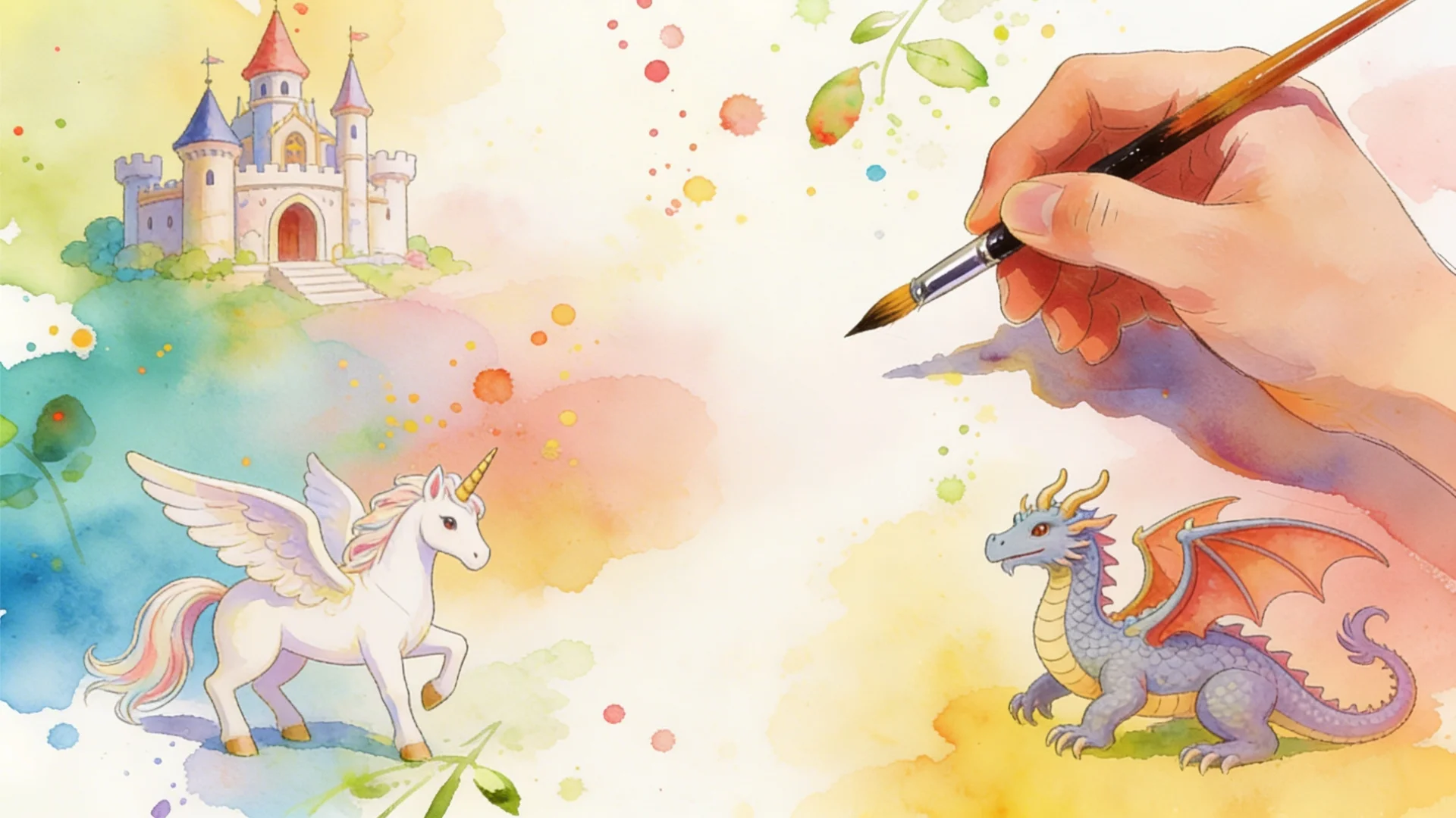 Desenhos de Contos de fadas para imprimir e colorir