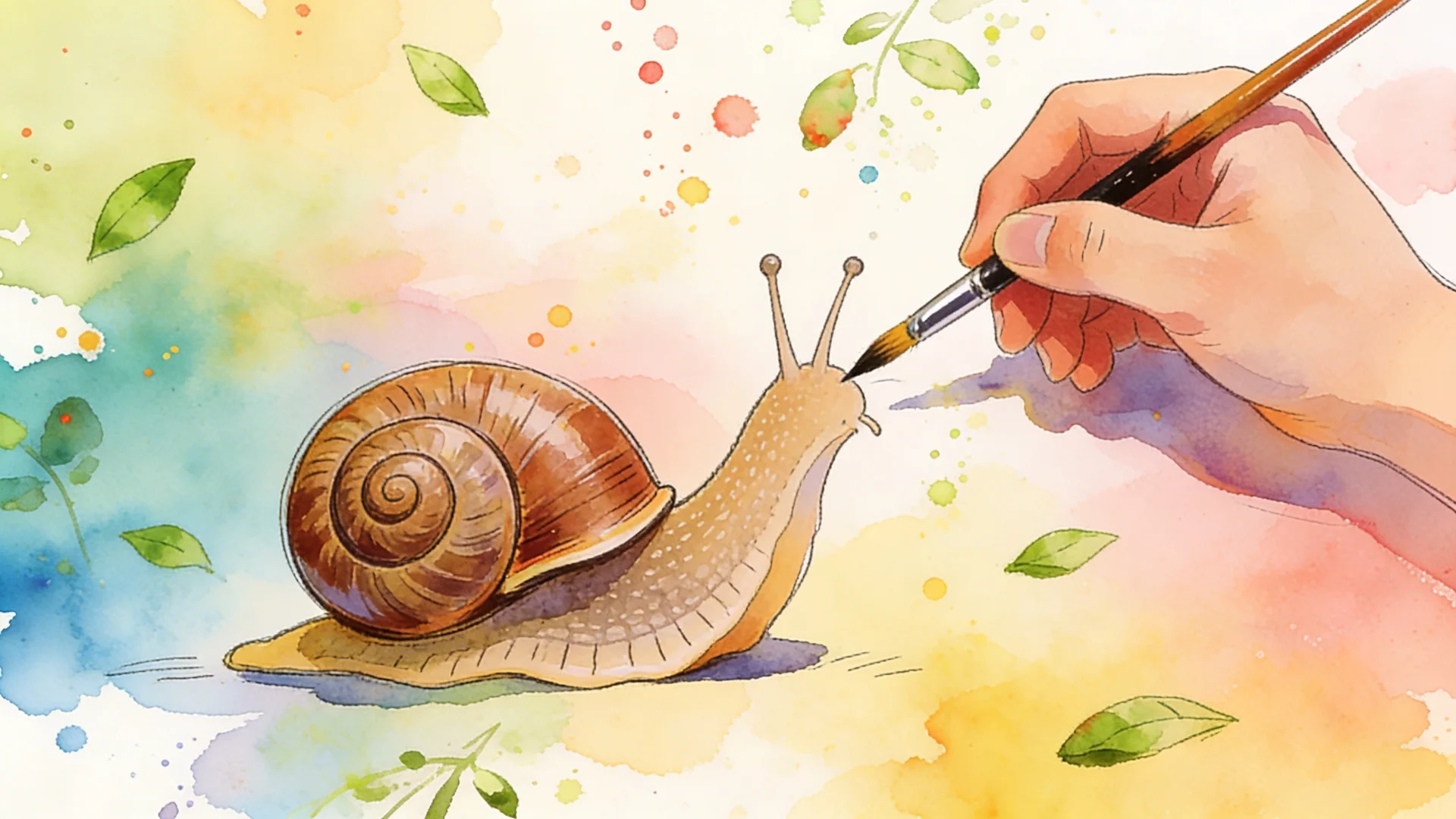 Desenhos de caracóis para imprimir e colorir