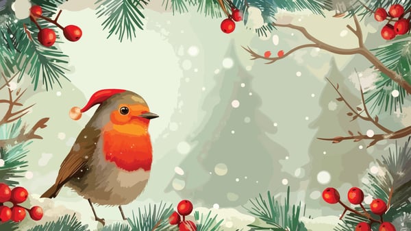 O Natal do Pequeno Pintarroxo de Jan Fearnley (adaptado)