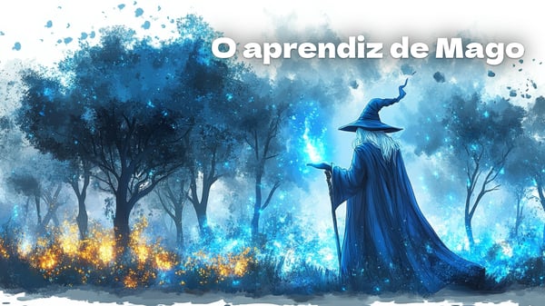 O aprendiz de mago, conto tradicional português